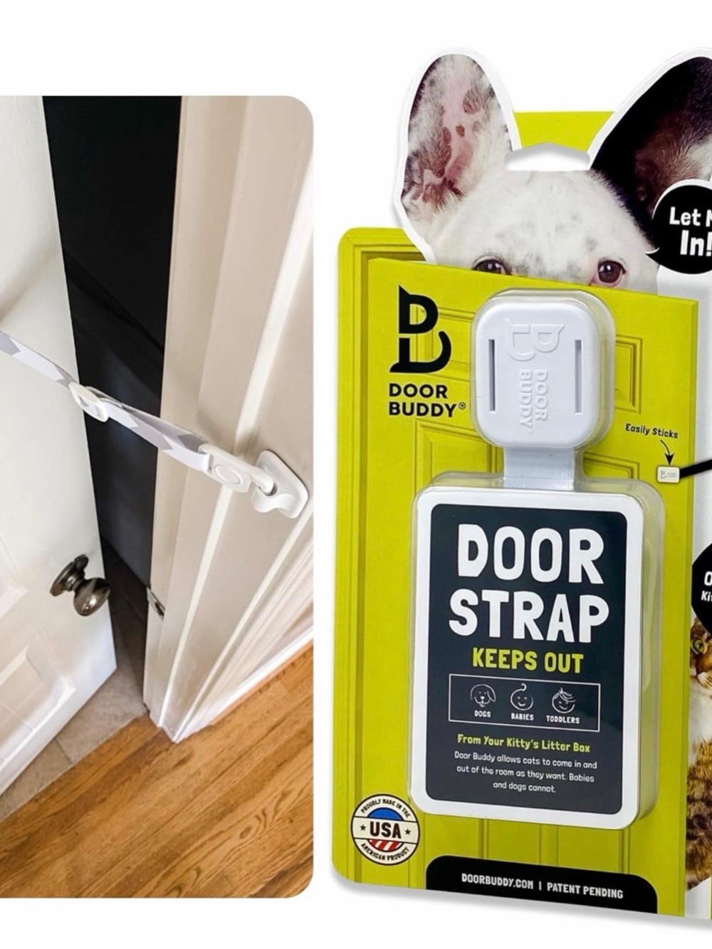 DOOR BUDDY | pet door latch